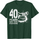 40th Birthday Men Icehockey Player Ice Hockey 40 Years Old T-Shirt - T-Shirt | Forest