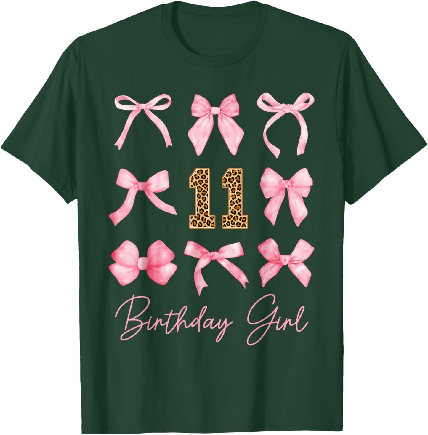 11 Year Old Party T-Shirt - T-Shirt | Forest