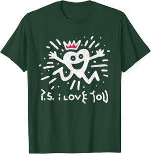 Ps I Love You Day Purple T-Shirt - T-Shirt | Forest