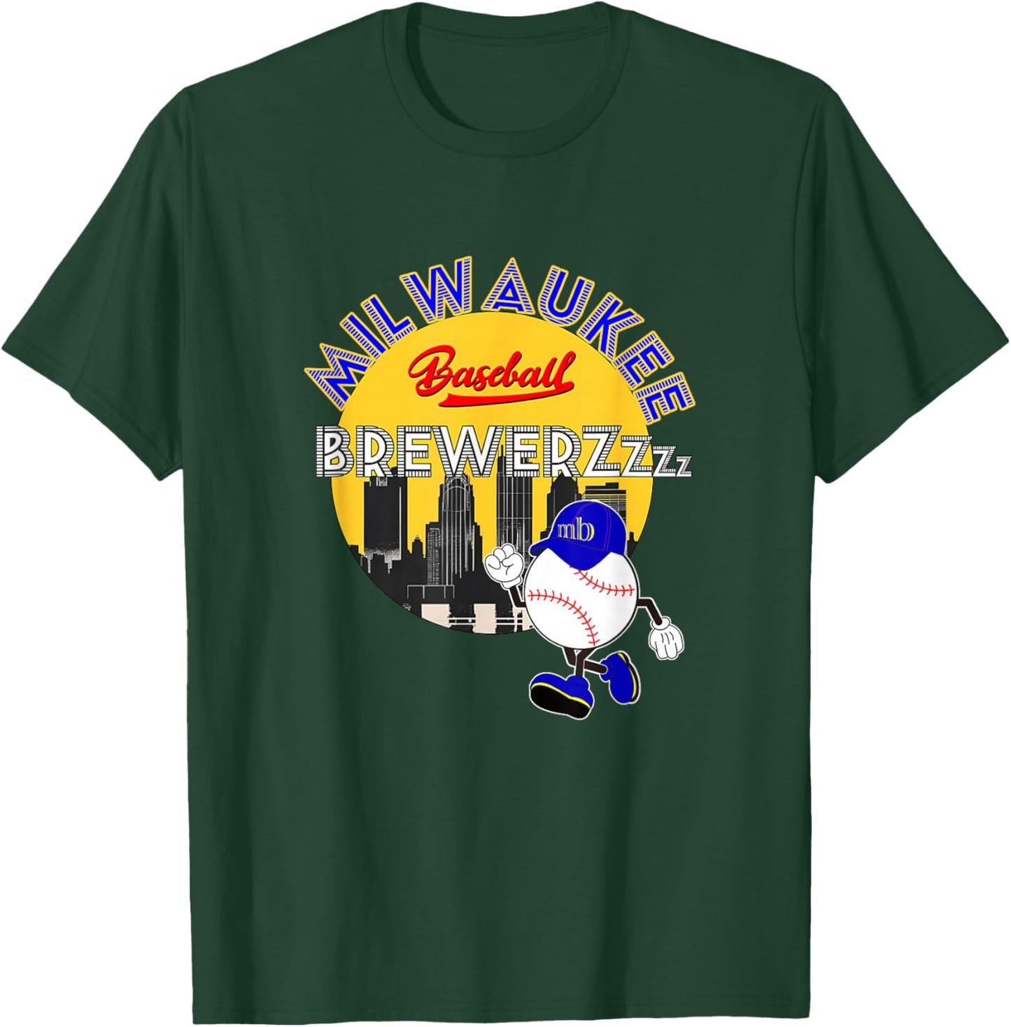 Brew Crew_Sausage Race_003 T-Shirt - T-Shirt | Forest