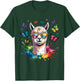 Cute Llama with Sunglasses Animal Art Graphic Funny Alpaca T-Shirt - T-Shirt | Forest