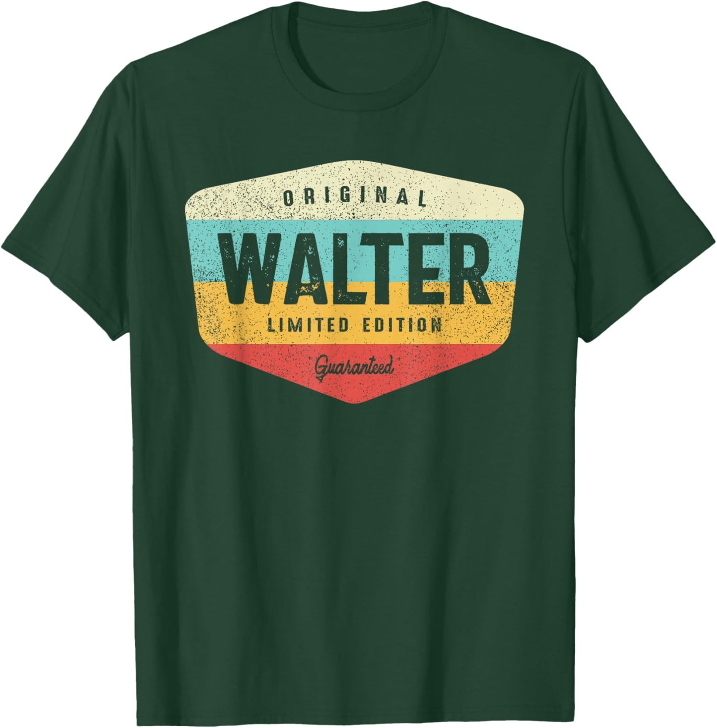 Walter Personalized Name - Walter T-Shirt - T-Shirt | Forest