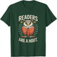 Readers are A Hoot Owl Book Lovers T-Shirt - T-Shirt | Forest