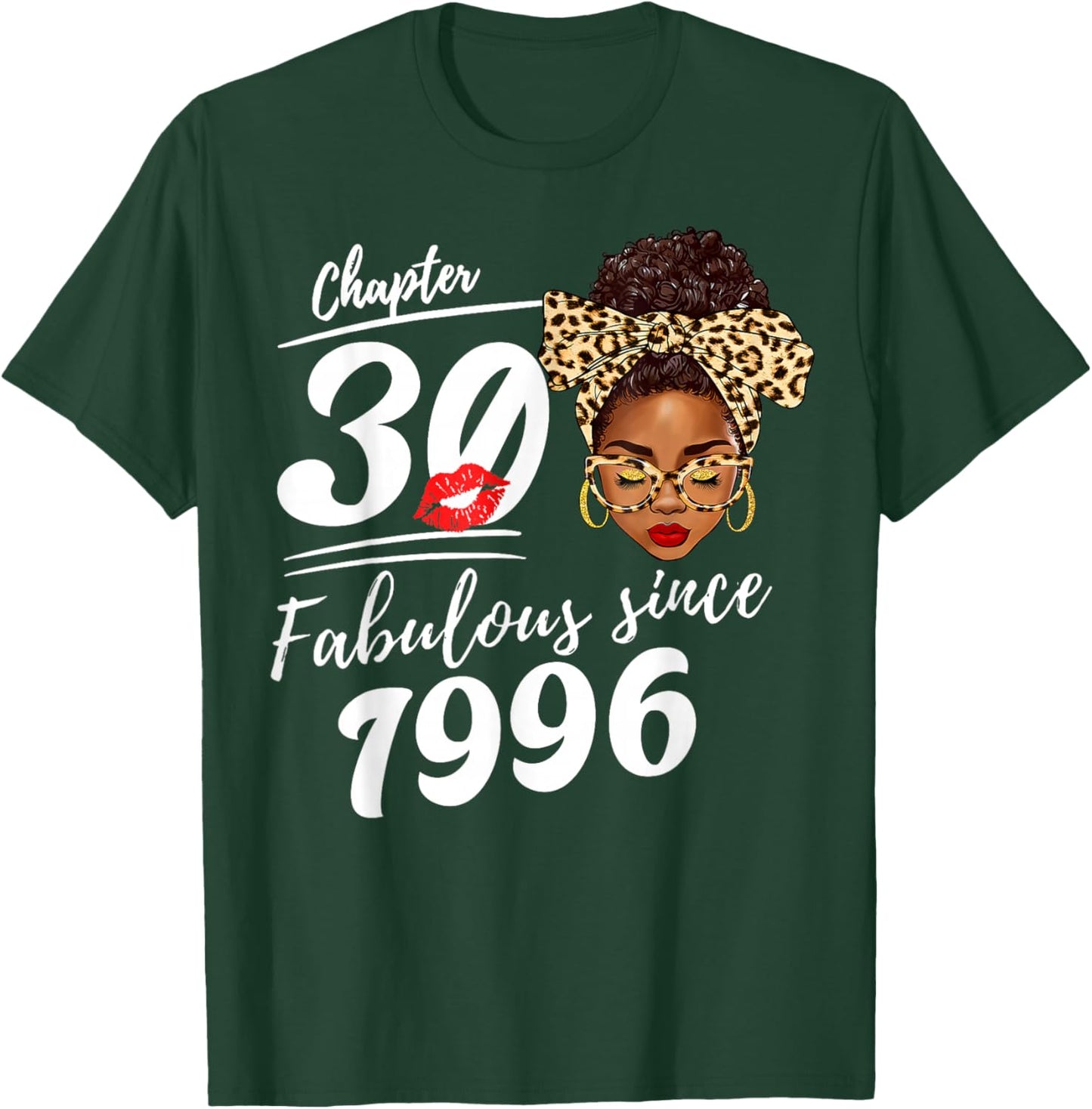 It's My 30th Birthday Black Melanin Queen Girl T-Shirt - T-Shirt | Forest