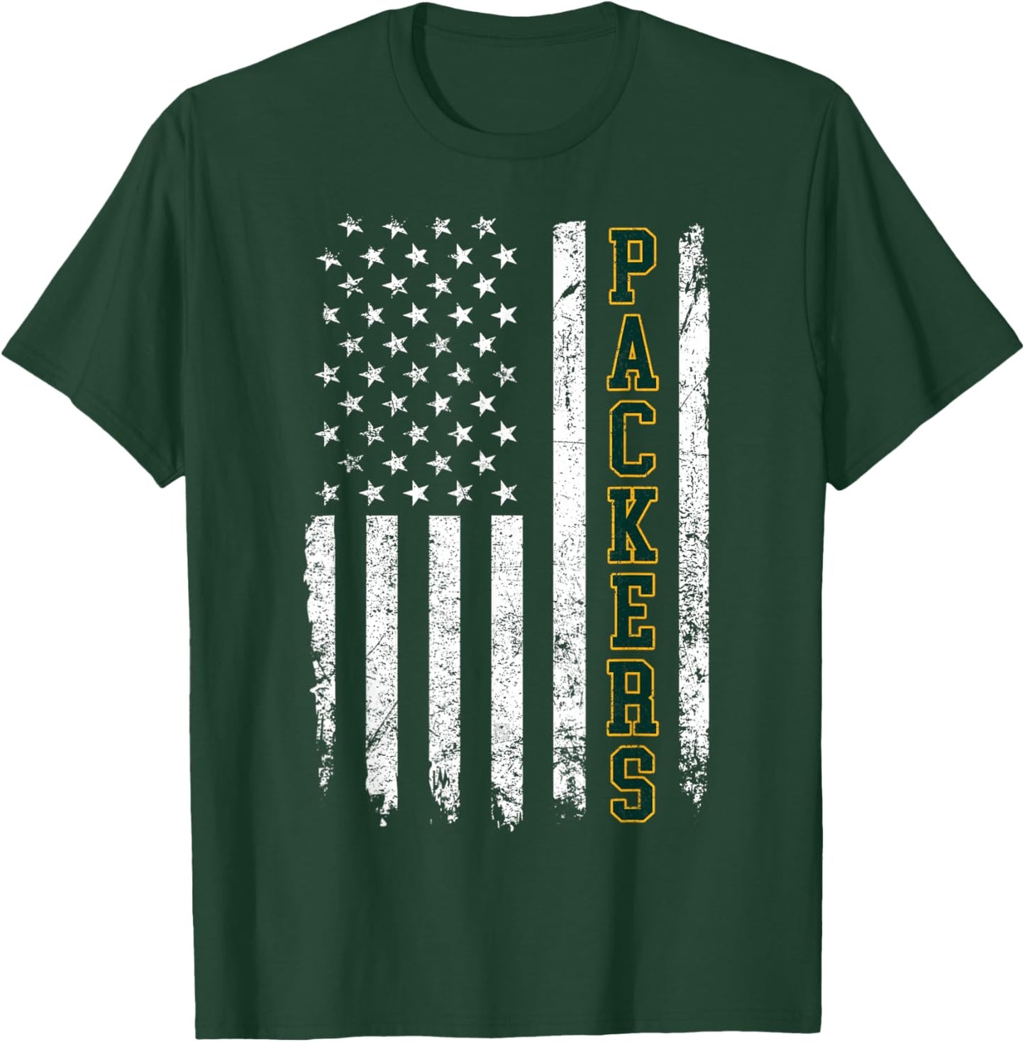 Retro Vintage Packers T-Shirt - T-Shirt | Forest