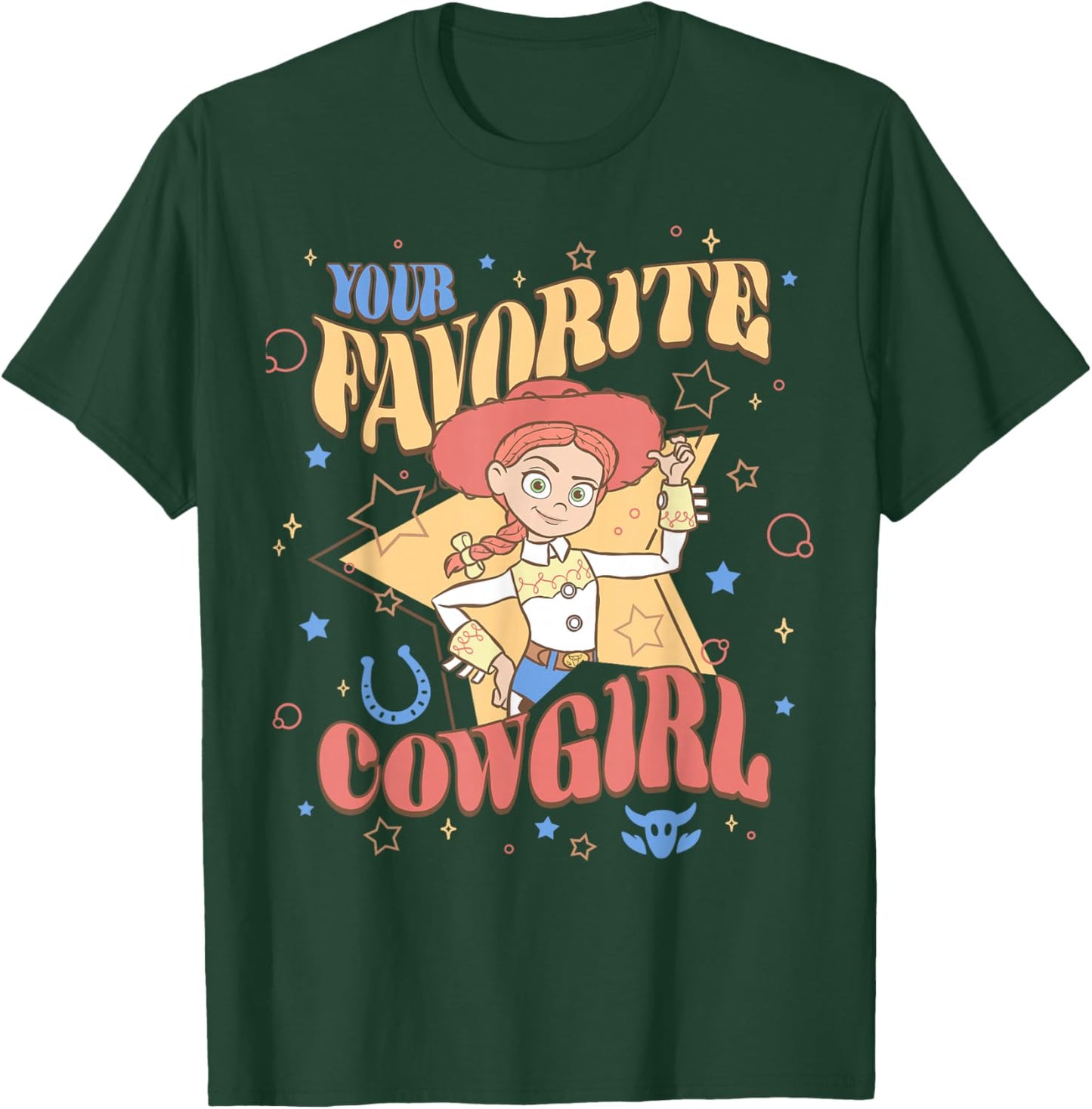 Disney Pixar Toy Story Your Favorite Cowgirl Jessie T-Shirt - T-Shirt | Forest