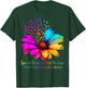Fight Cancer in All and Every Color Ribbons Flower T-Shirt - T-Shirt | Forest