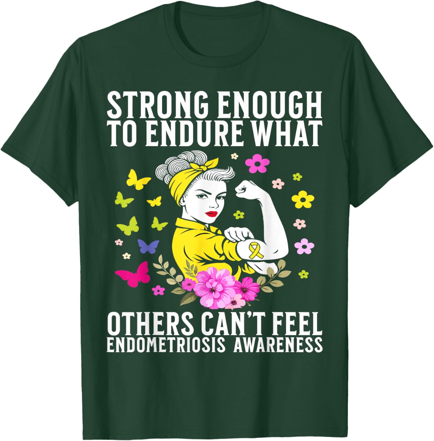 Endometriosis Awareness Endo Endometriosis Gifts T-Shirt - T-Shirt | Forest