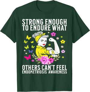 Endometriosis Awareness Endo Endometriosis Gifts T-Shirt - T-Shirt | Forest