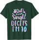 Funny Out Single Digits I'm 10 Cute 10th Birthday Tie dye T-Shirt - T-Shirt | Forest