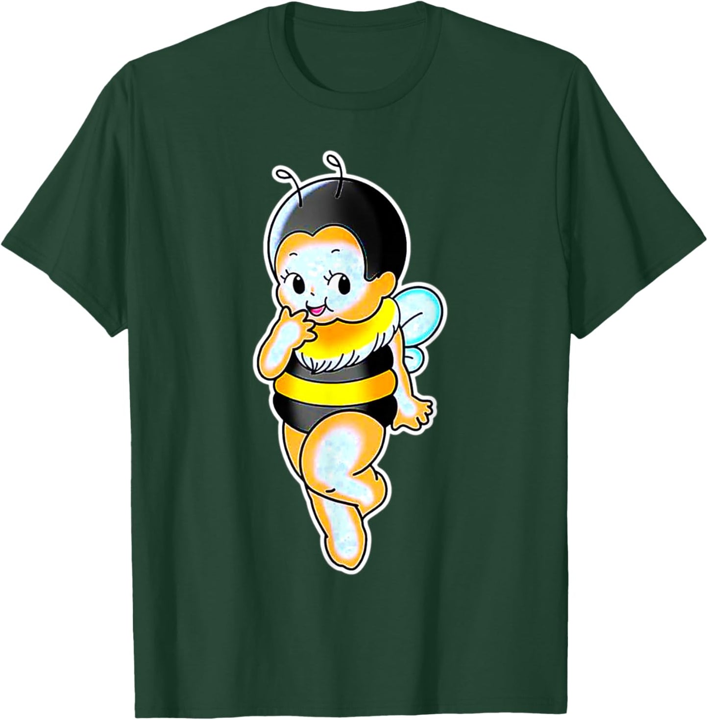 Kewpie Baby Bumblebee T-Shirt - T-Shirt | Forest