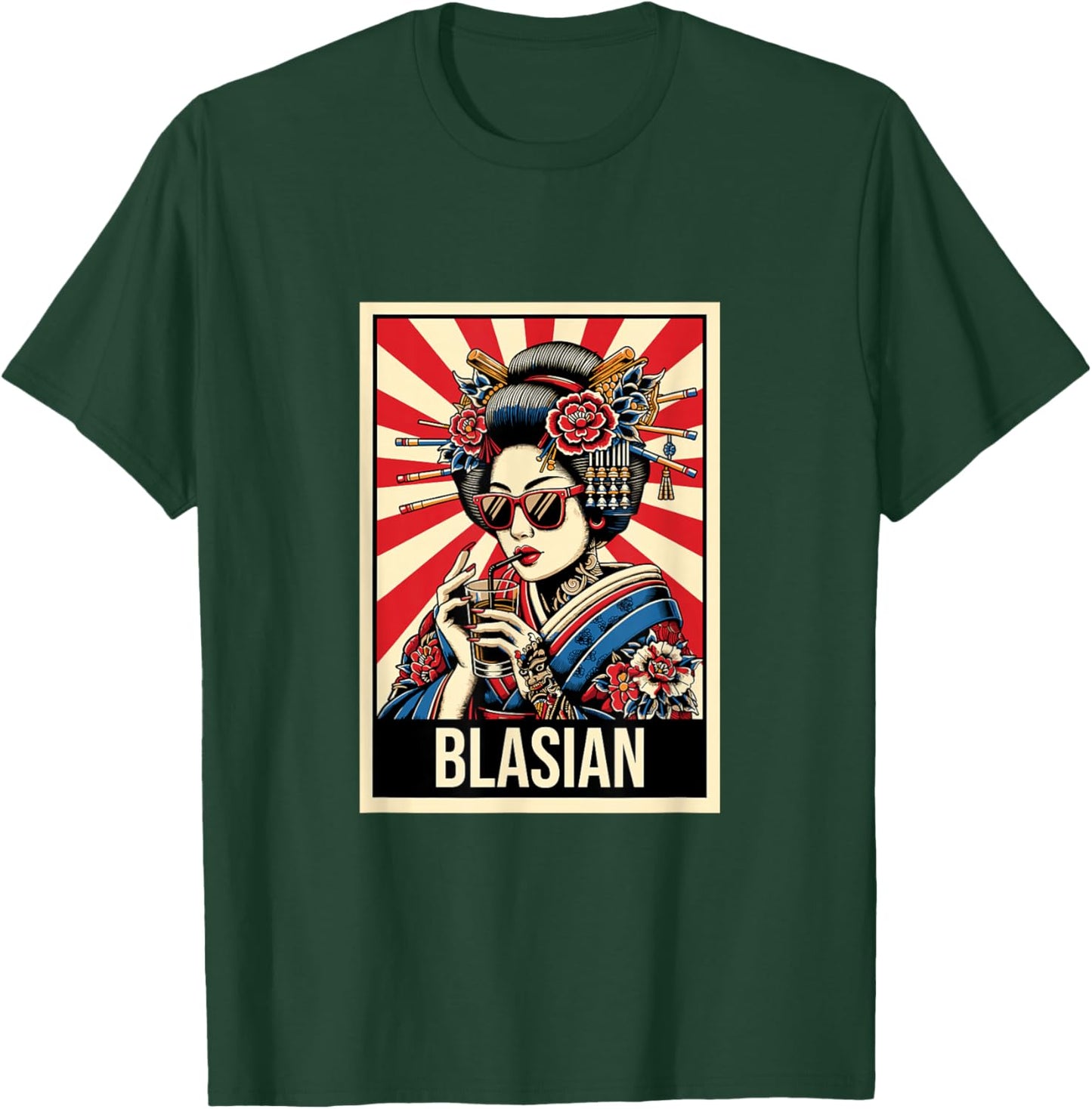 Blasian - Biracial and Proud African American Asian Roots T-Shirt - T-Shirt | Forest