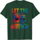 Freestyle Music Let The Music Play Retro Drip Boombox Color T-Shirt - T-Shirt | Forest