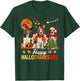 Cute Beagle Happy Hallothanksmas Halloween Thanksgiving Xmas T-Shirt - T-Shirt | Forest