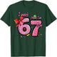 7th Birthday I was 6 Now Im 7 Bow Six Seven Girls Kids Youth T-Shirt - T-Shirt | Forest