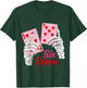 Playing Cards 67 Valentine Skeleton Hand Six Seven Slang 6 7 T-Shirt - T-Shirt | Forest