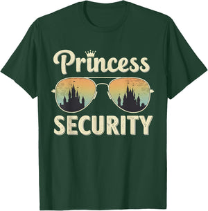 Princess Security Squad Vacation Family Matching T-Shirt - T-Shirt | Forest