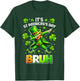 Bruh St Patricks Day Boys Teen Kid Saint Patricks Leprechaun T-Shirt - T-Shirt | Forest