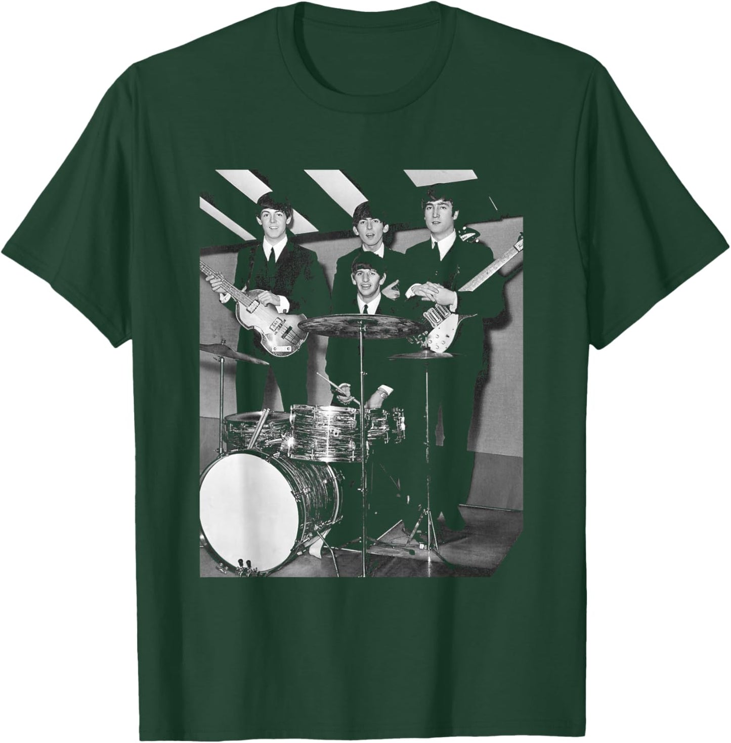 Paul George John & Ringo The Beatles Thank Your Luck Stars T-Shirt - T-Shirt | Forest