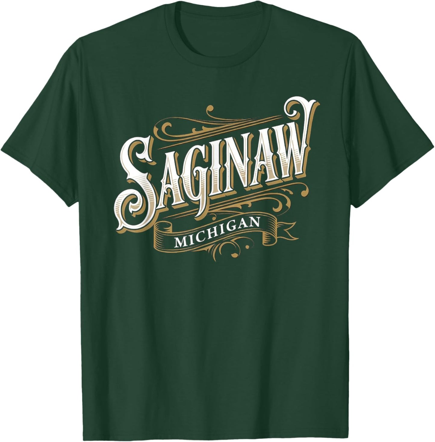 Saginaw Michigan T-Shirt - T-Shirt | Forest