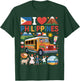 I Love Philippines Proud Filipino Roots T-Shirt - T-Shirt | Forest
