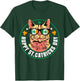 Funny St. Patricks Day Catricks Irish Cat Lover Women Girls T-Shirt - T-Shirt | Forest