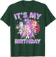 It's My Birthday Cute Chibi Matching Birthday Girl Party T-Shirt - T-Shirt | Forest