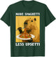 More Spaghetti Less upsetti Capybara Eating Pasta T-Shirt - T-Shirt | Forest
