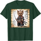 Yorkshire Terrier Dog Samurai Art Japanese Vintage T-Shirt - T-Shirt | Forest