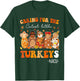 Caring for The Cutest Little Turkeys Thanksgiving NICU Nurse T-Shirt - T-Shirt | Forest