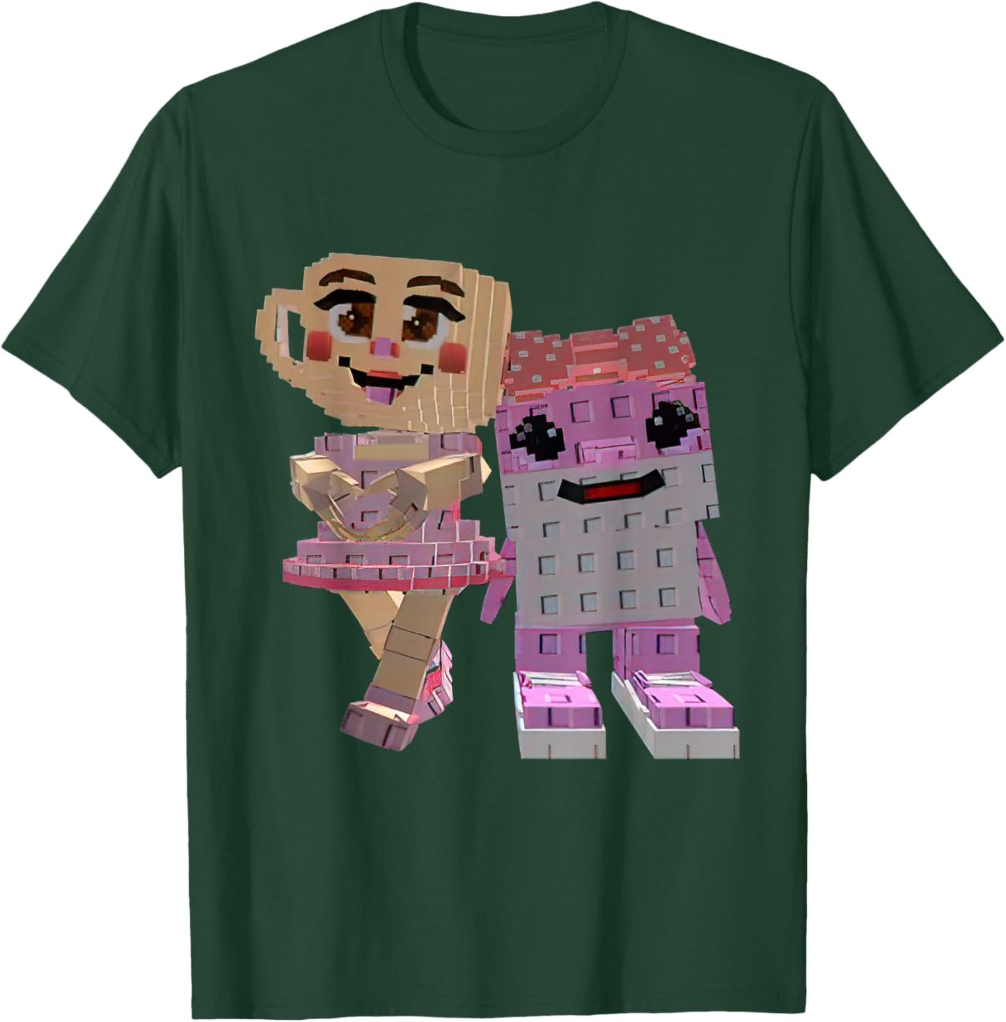 Las Sis Steal A Brainrot T-Shirt - T-Shirt | Forest
