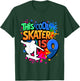 9th Birthday Skateboard - This Cool Skater is 9 Years Old T-Shirt - T-Shirt | Forest