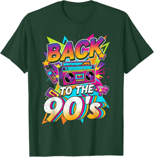 90s Party Outfit and Theme Party Costume T-Shirt - T-Shirt | Forest