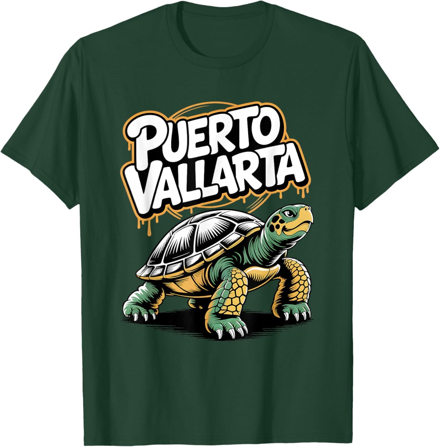 Puerto Vallarta Mexico Sea Turtle Beach Vacation T-Shirt - T-Shirt | Forest