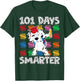 100 Days of School Smarter Dabbing Dalmatian Dog Boys Kids T-Shirt - T-Shirt | Forest