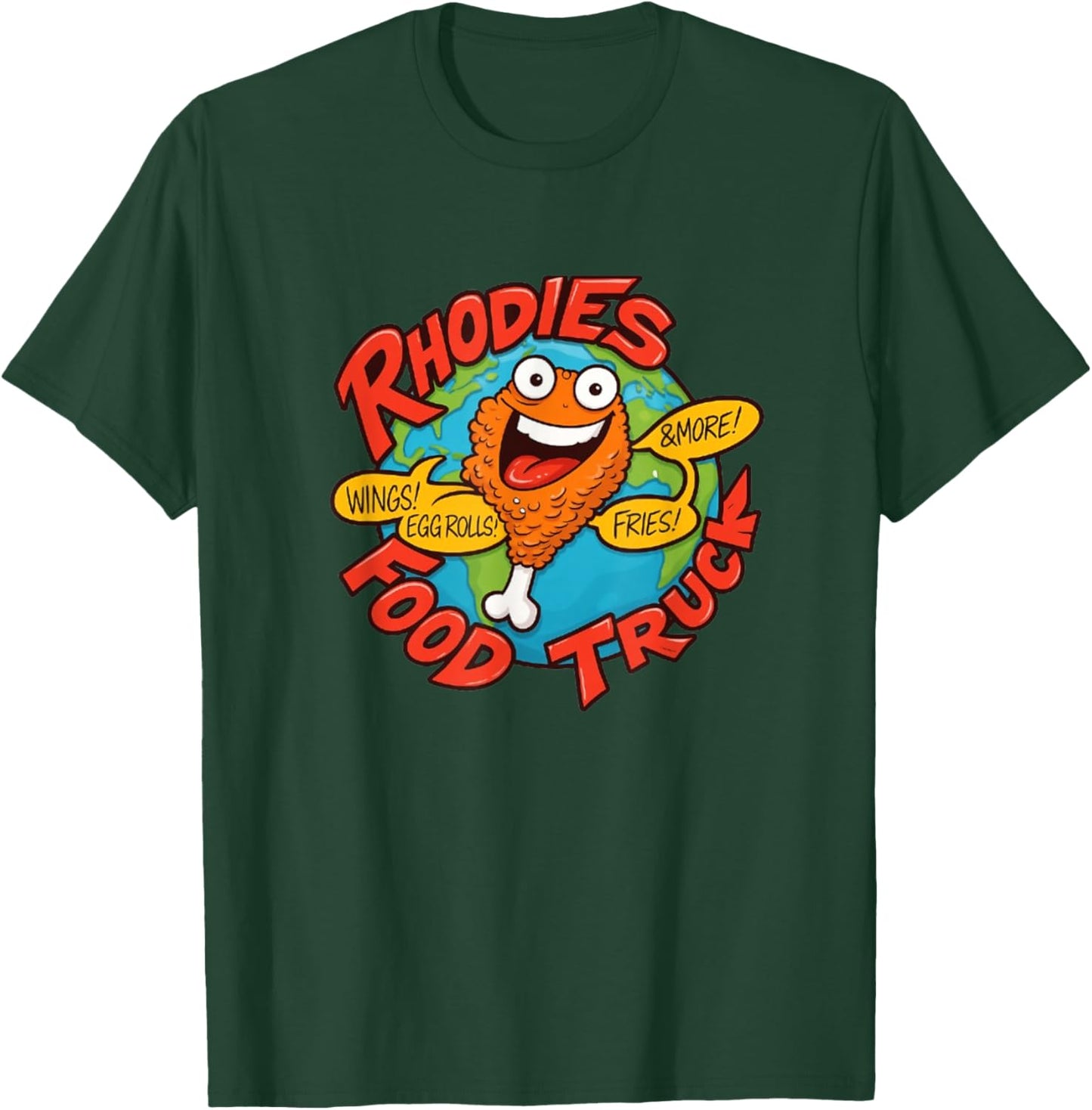 Rhodies Planet Earth T-Shirt - T-Shirt | Forest