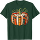 Retro Fall Book Reading Autumn Pumpkin Teacher Halloween T-Shirt - T-Shirt | Forest