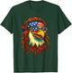 Bald Eagle USA - Patriotic Mullet Flag T-Shirt - T-Shirt | Forest