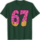 67 Ice Cream Drip Meme Six Seven Waffle Teen Kid Slang T-Shirt - T-Shirt | Forest