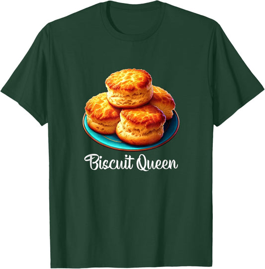 Biscuit Queen T-Shirt - T-Shirt | Forest