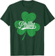 Philly Philadelphia St. Patrick’s Day Shamrock Lucky Clover T-Shirt - T-Shirt | Forest