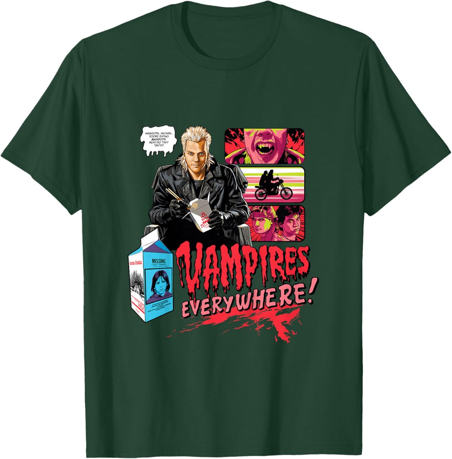 The Lost Boys Vampires Everywhere! You're Eating Maggots T-Shirt - T-Shirt | Forest