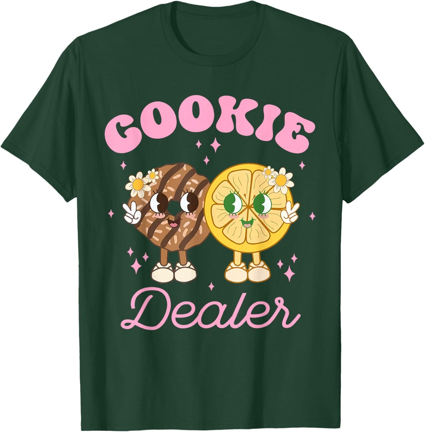 Cookie Dealer, Scout Cookie, Cookie Season Women Girl T-Shirt - T-Shirt | Forest