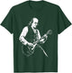 Ben Franklin Playing Guitar Retro Vintage T-Shirt - T-Shirt | Forest
