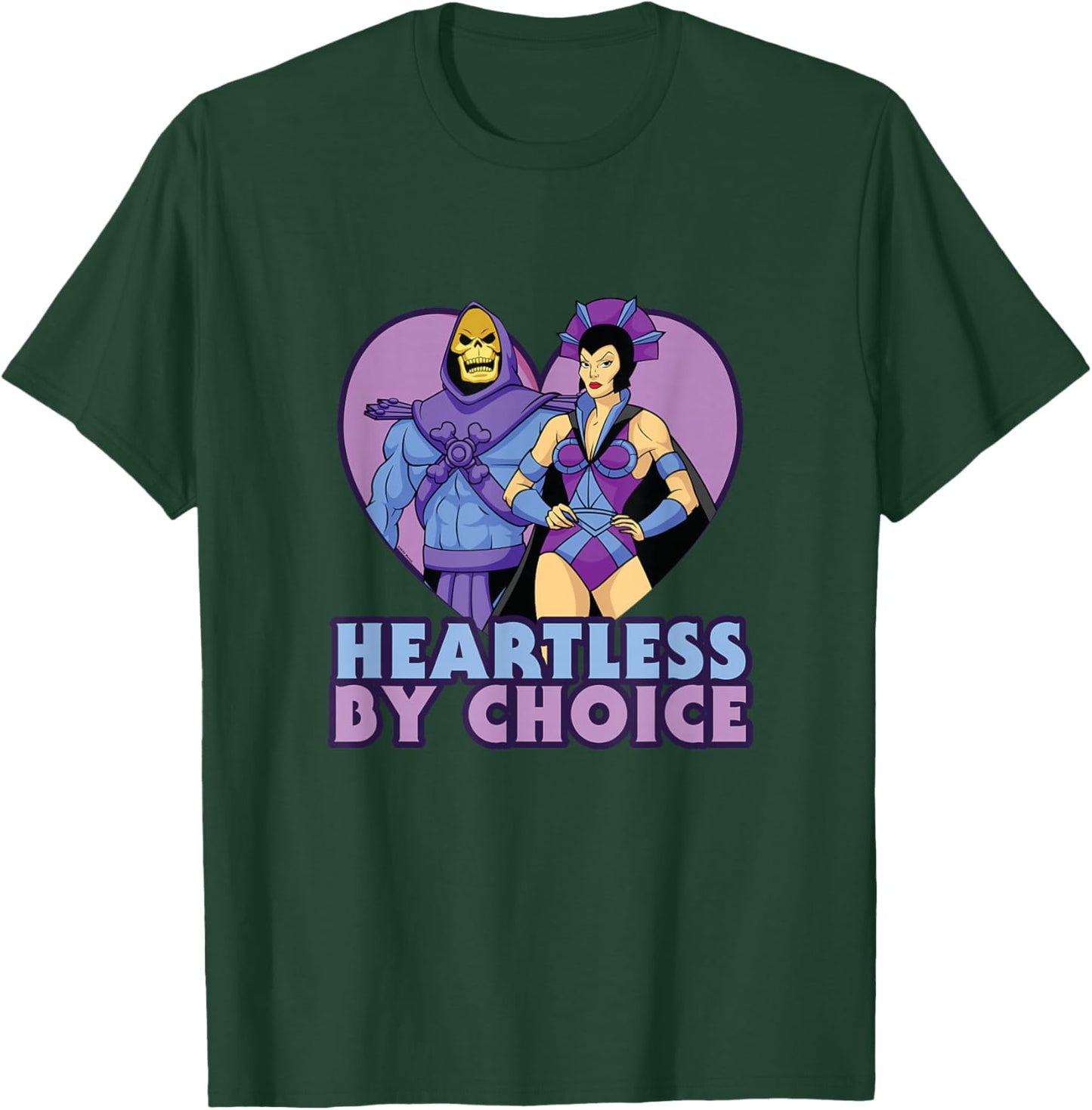 Masters of The Universe Valentine's Day Heartless by Choice T-Shirt - T-Shirt | Forest