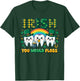 Irish You Would Floss Dentist St Patrick's Day Dental Squad T-Shirt - T-Shirt | Forest