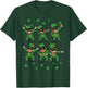 St Patricks Day Leprechaun Poses Saint Pattys Kids Men Women T-Shirt - T-Shirt | Forest