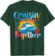 Cruisin Through Life Together Husband and Wife Cruise Couple T-Shirt - T-Shirt | Forest