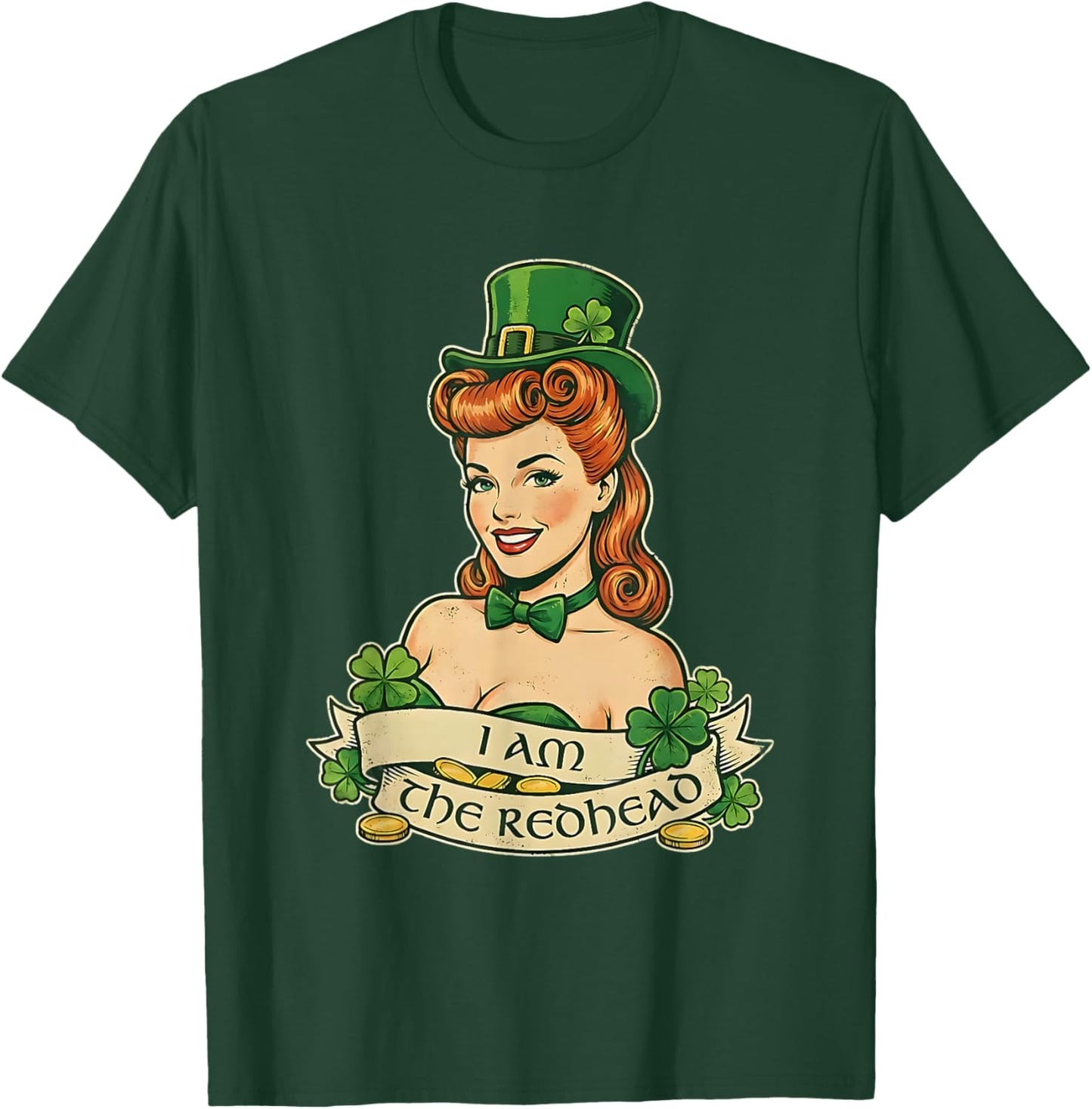 I Am The Redhead Dibs On The Red Head T-Shirt - T-Shirt | Forest