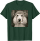 Funny Smoking White Poodle Dog Meme Cigarette Grunge Beanie T-Shirt - T-Shirt | Forest